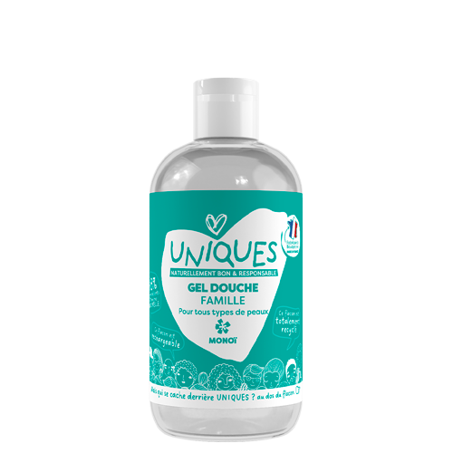 Gel douche UNIQUES parfum Monoï