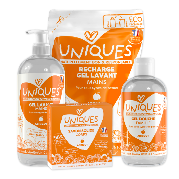 Gamme produit Abricot UNIQUES