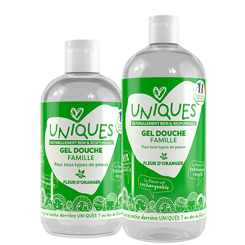 Gel douche UNIQUES Fleur d'oranger